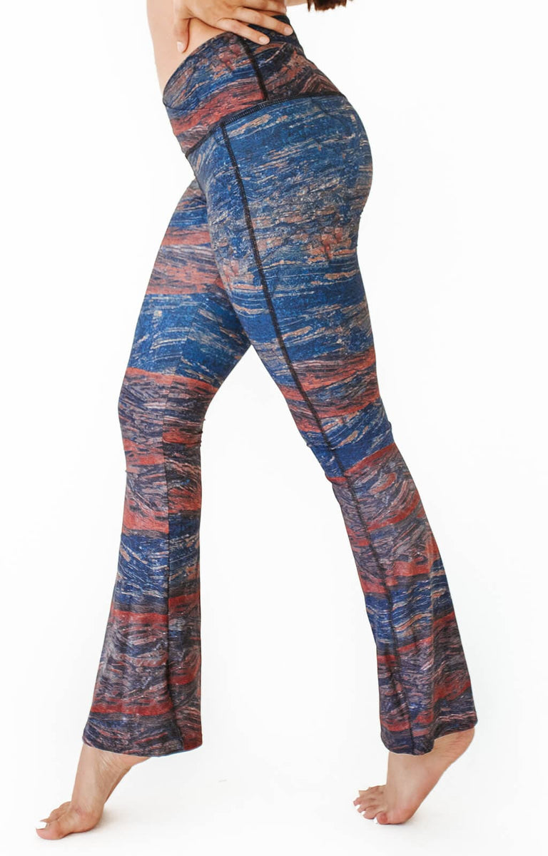 Split Flare Pant In Celestial Timing