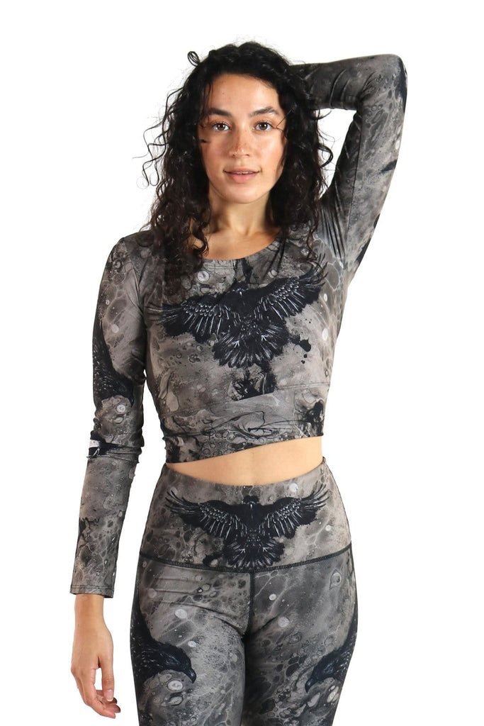 Ballet Barre Long Sleeve in The Raven Front
