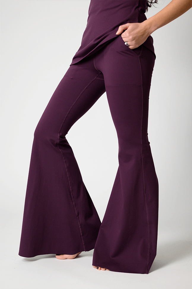 Bell Bottoms 2.0 in Mulberry front