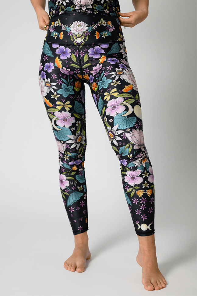 Divine Feminine Printed Yoga Leggings
