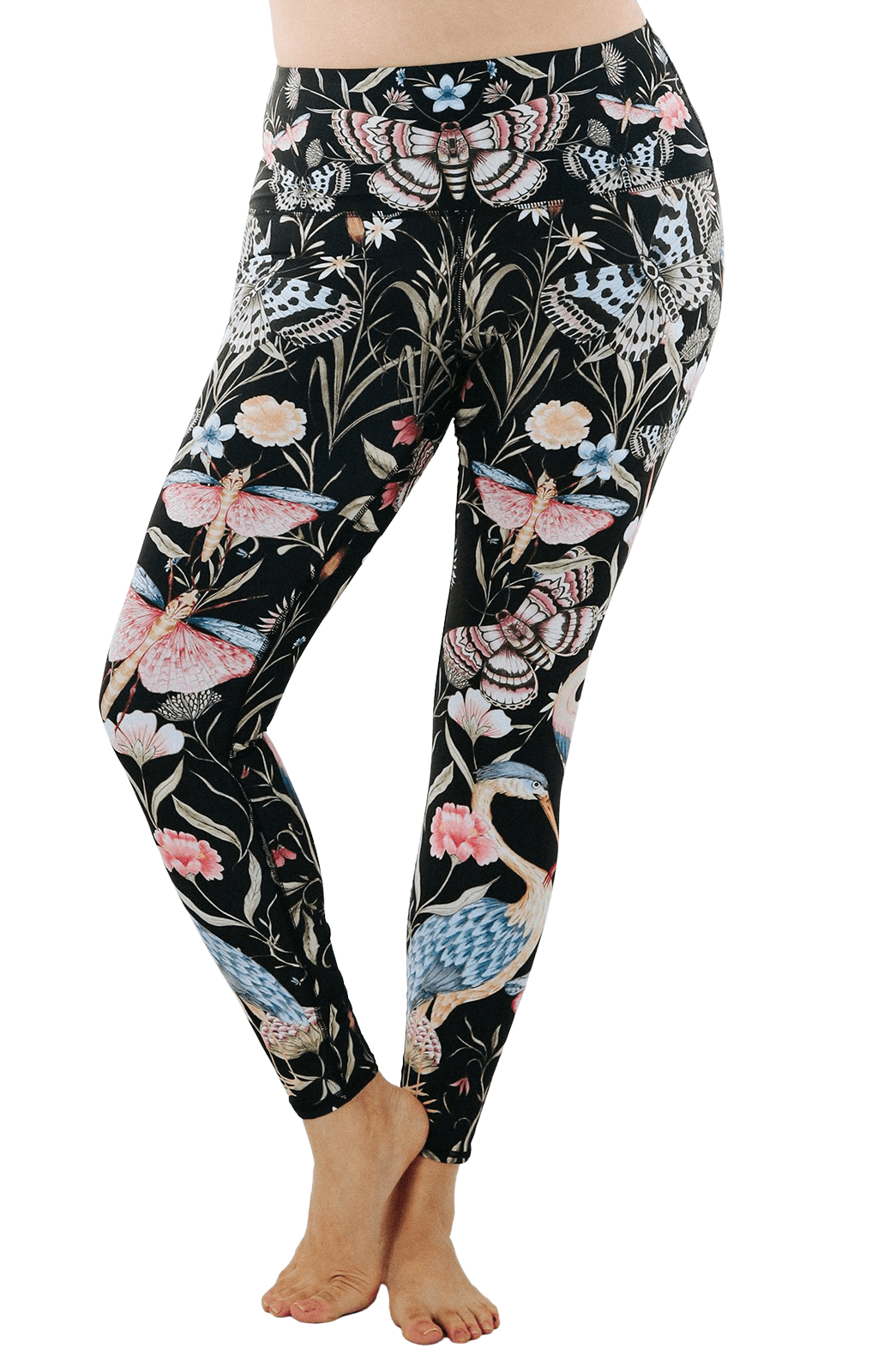 YOGA DEMOCRACY Just a Dark Moon Phase Printed Yoga Leggings – Bel-Air  Activewear