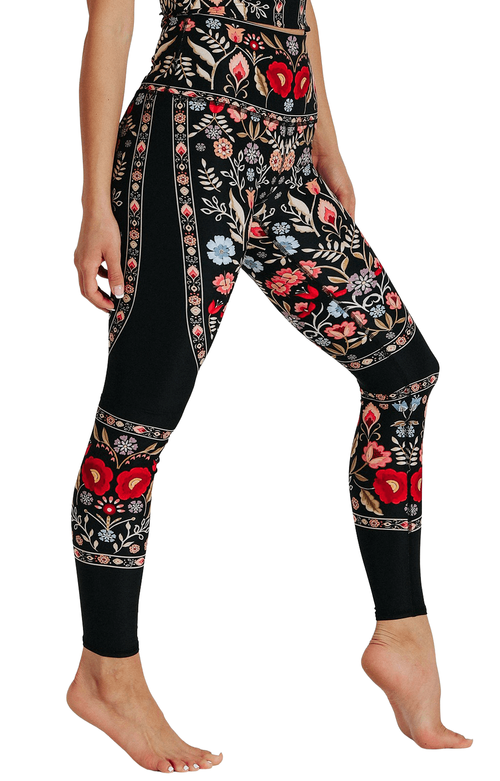 Rustica Eco-Friendly Women's Printed Yoga Leggings