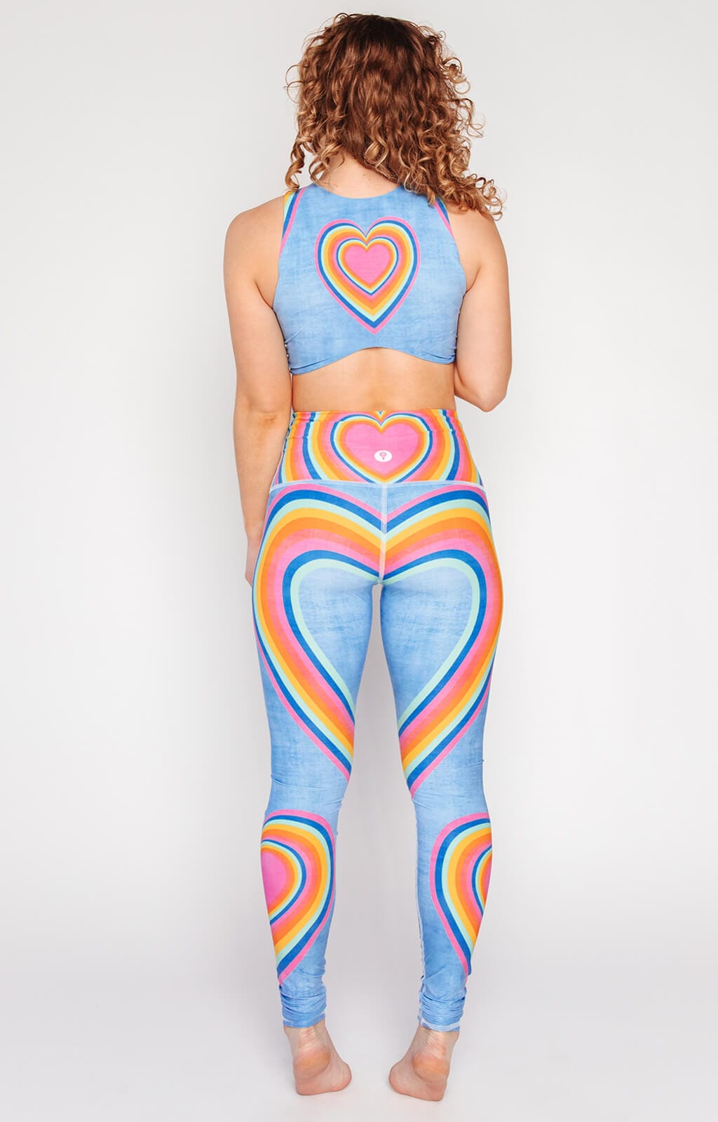 Rainbow Love Eco-Friendly Women's Yoga Leggings