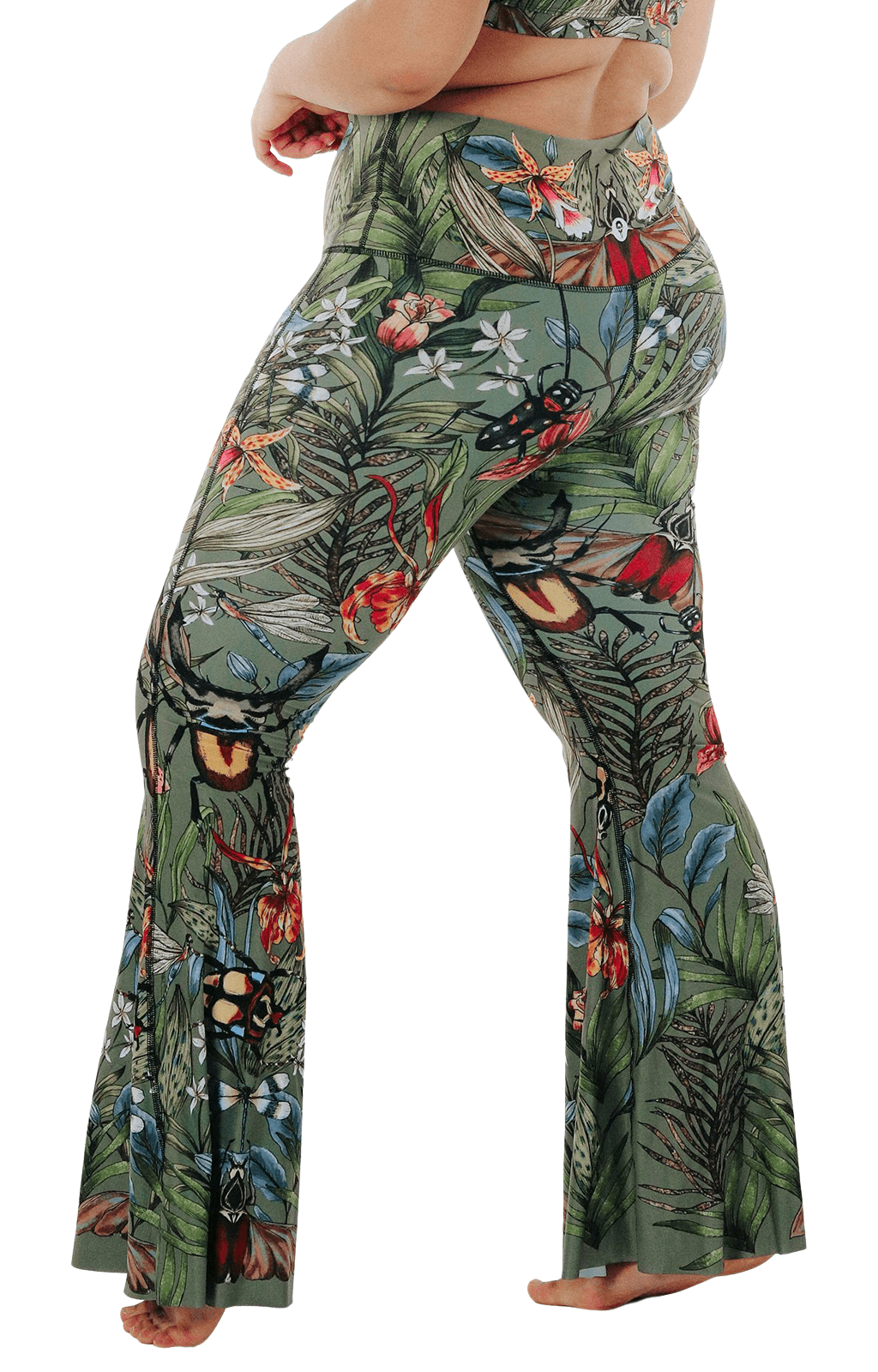 Forest Bells - Bell Bottoms - Limited Edition Natural Plant Dyed - zen nomad