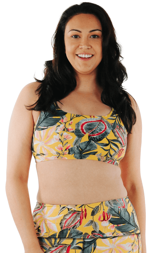 Everyday Sports Bra in Curry Up - Medium Support, A - E Cups Plus Size