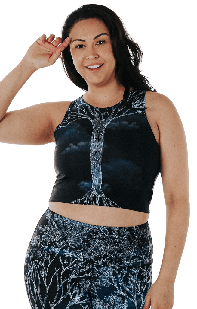 Reversible Knot Top in Root To Rise Plus Size