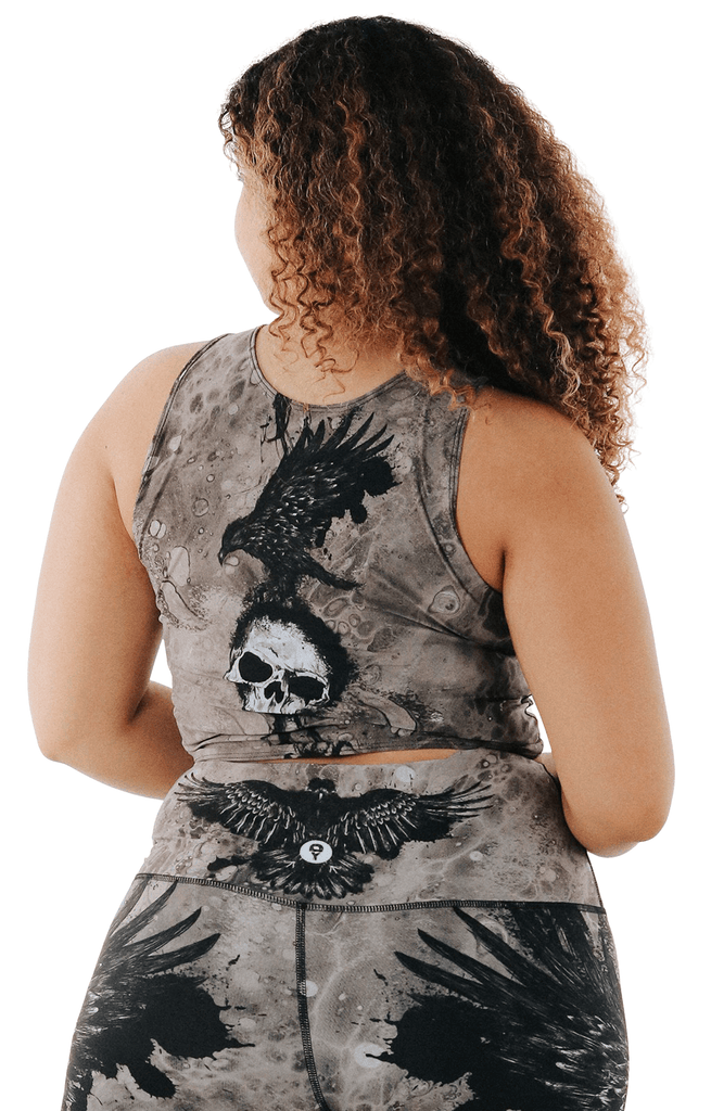 Reversible Knot Top in The Raven Plus Back