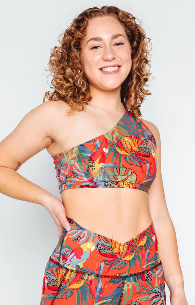 The Maverick Bra in Tropical Paradise front