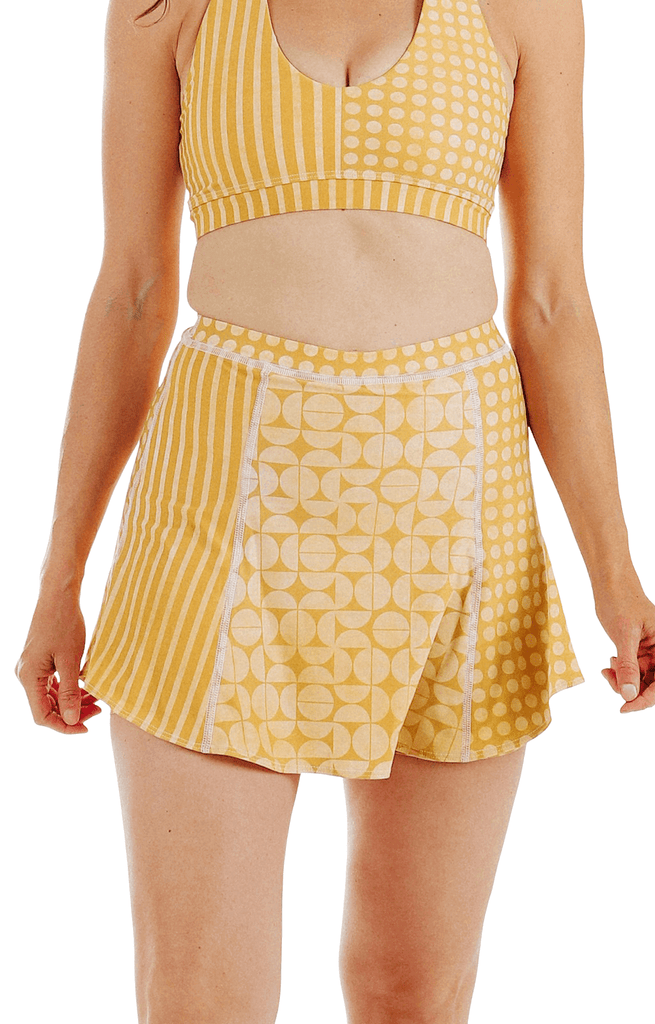 Ace Skirt in Golden Girl Front View
