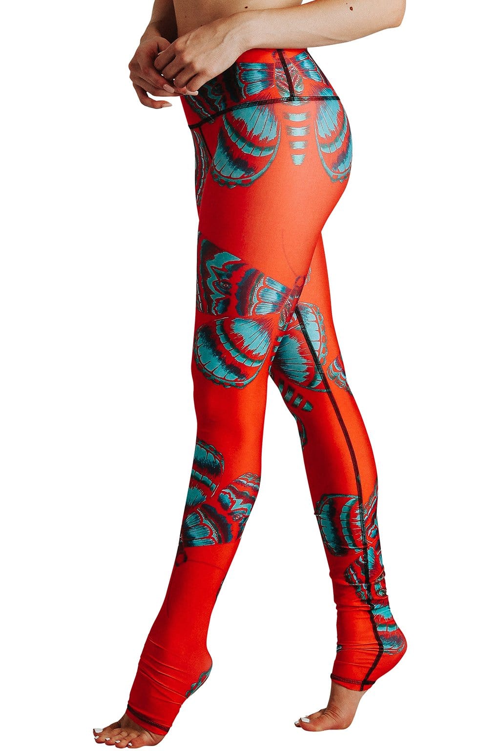 CRZ YOGA Women's High Waist Yoga Pants Tiger print