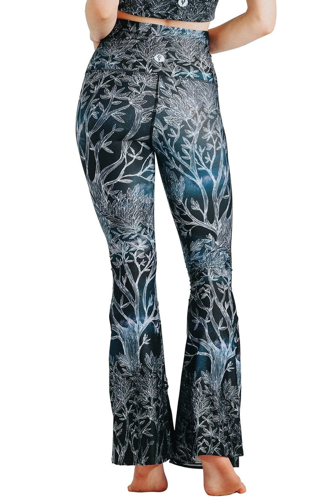 Yoga Democracy Leggings Root To Rise Printed Bell Bottoms
