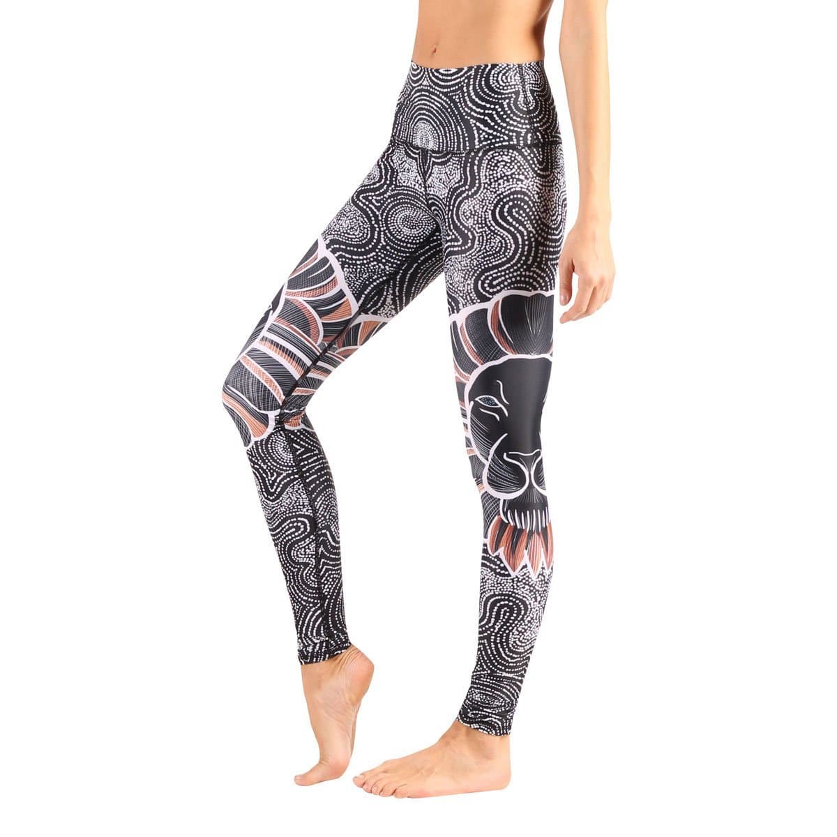Beeloved Blackout Printed Yoga Legging
